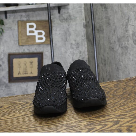 Kenneth Cole Reaction Womens Cameron Jewel Jogger Sneaker RLF1001SX Black 9M - Picture 3 of 11